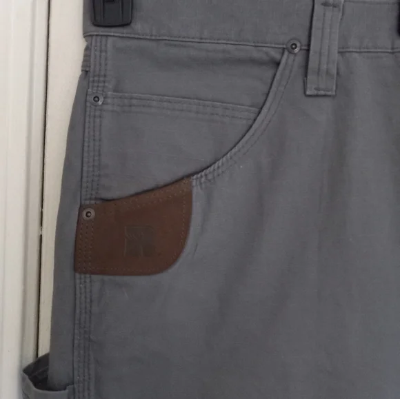 Wrangler Riggs Ripstop Workwear Carpenter Pants 50x30 Gray NWT - Picture 6 of 13